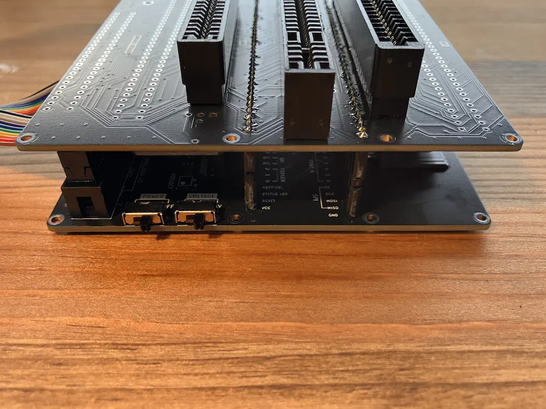 Mega 2560 Pro、Clock Generator、MKS MINI12864 V3 LCD を取り付けたところ