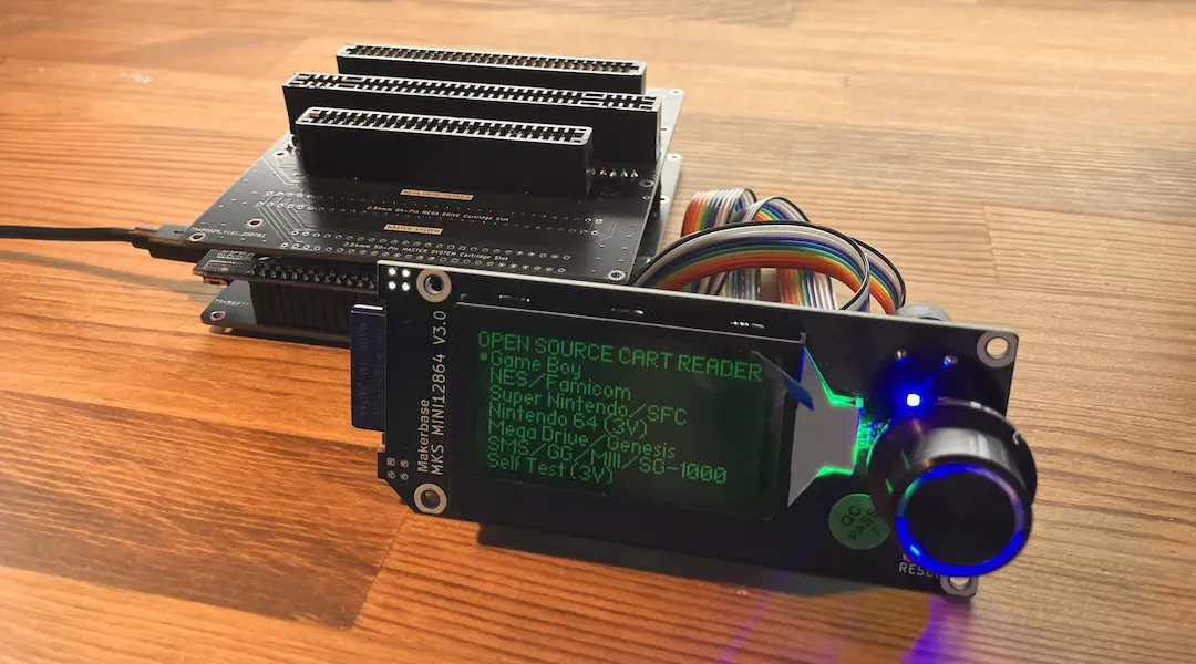 【2025年 最新版】最強のレトロゲーム ROM 吸い出し機 cartreader V5 を自作する