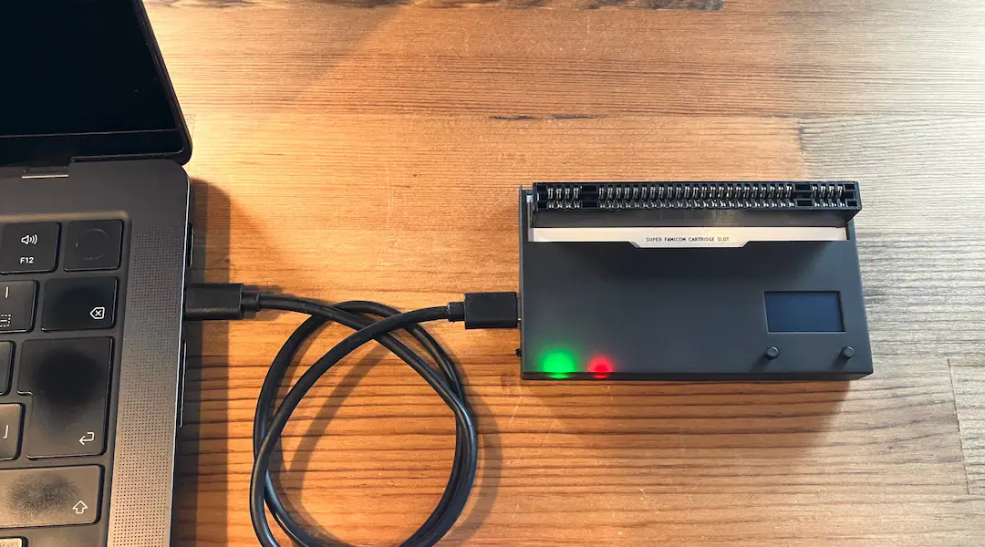 Retro ROM Reader - ファームウェアの更新