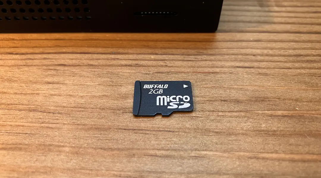 (旧バージョン)Retro ROM Reader - microSD カードをフォーマットする