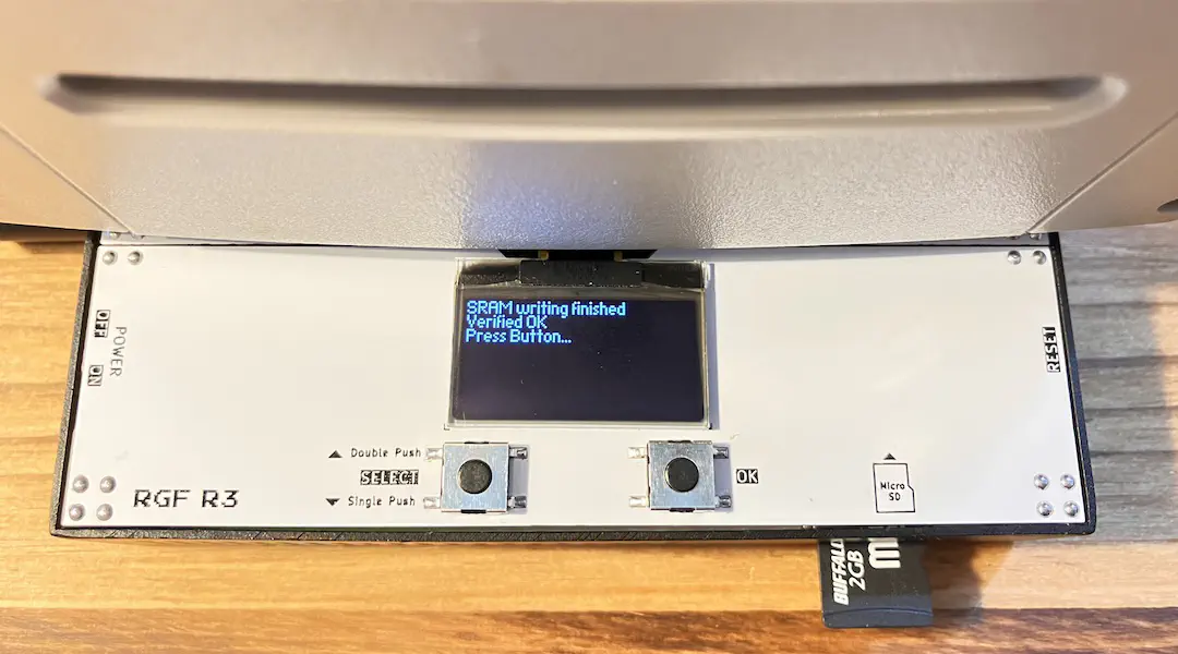 (旧バージョン)Retro ROM Reader - セーブデータの書き込み