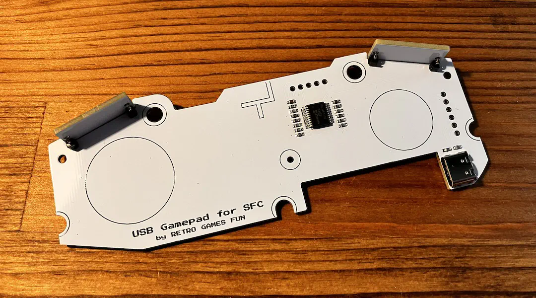 USB Gamepad for SFC